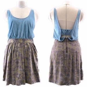 Obey Summer Dress Open Back